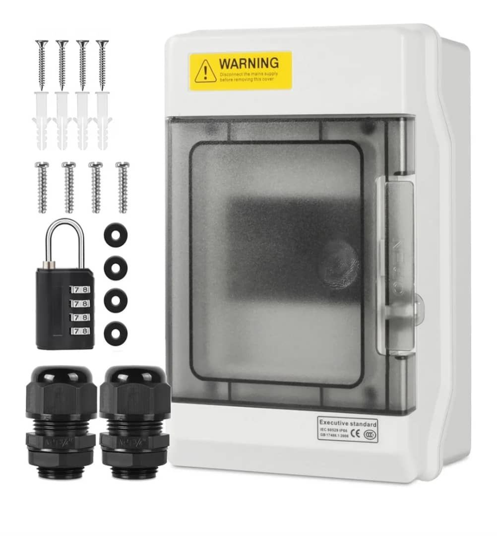 Caja eléctrica hipermeable de 4 posiciones