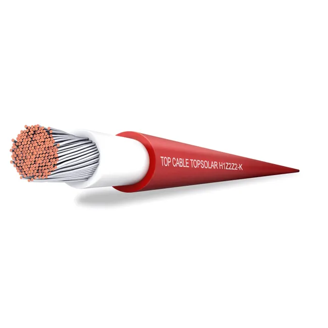 5 metros de cable solar rojo 4mm² 12AWG 1500VDC