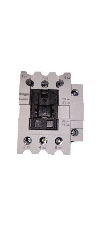 Contactor magnético hager 3P 26A-AC3