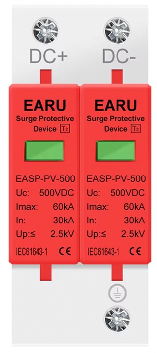 Supresor de Picos de Tensión DC