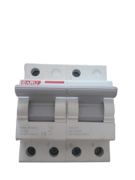 Interruptor de transferencia manual de 125A, 2 polos