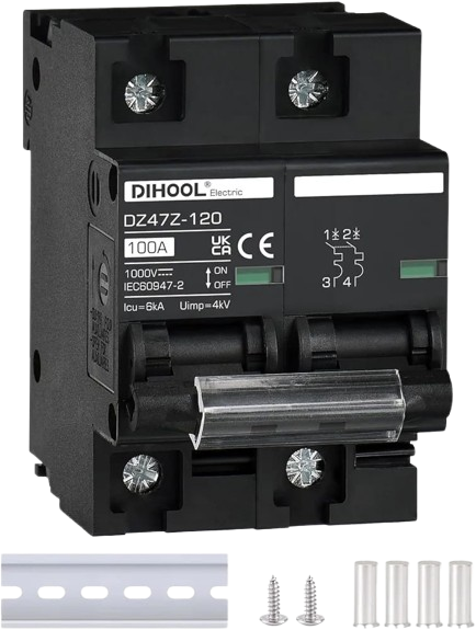 Breaker DC 100A